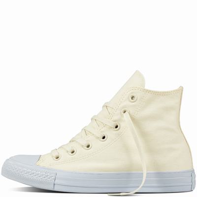 Converse Chuck Taylor All Star Platinum Midsoles High Tops Womens - Platinum Shoes (634HYWUQ)